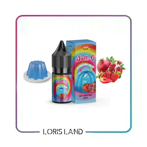 سالت ژله توت فرنگی انار هورنی فلاوا